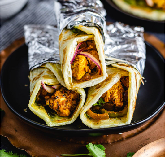 Egg Chicken Kathi Roll