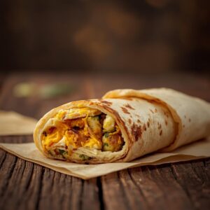 Egg Chicken Kathi Roll