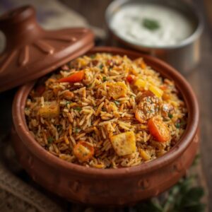 Veg Biryani w/ Raita (1000ml Box)