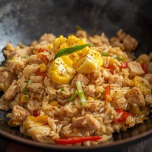 Chicken Egg Fried Rice